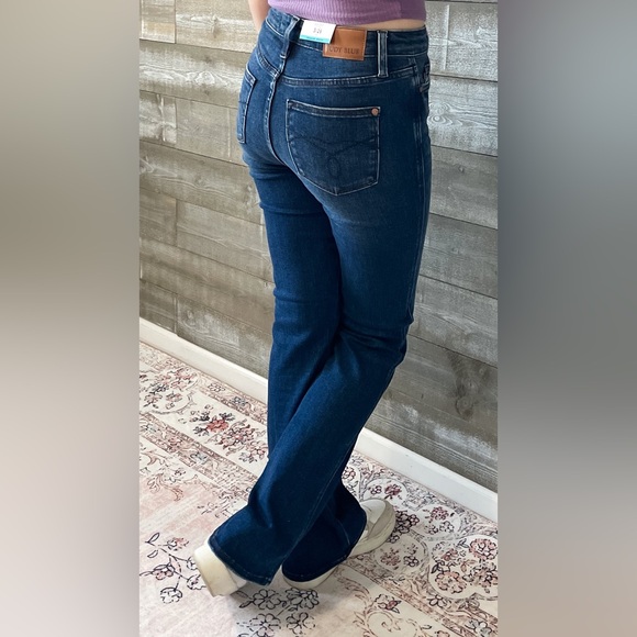 Judy blue bootcut jeans - never worn, washed once, no tags - Picture 13 of 14